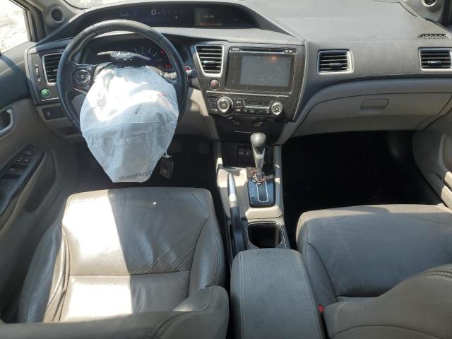 19XFB2F98EE063089 - 2014 HONDA CIVIC EXL ნაცრისფერი ფოტო 8