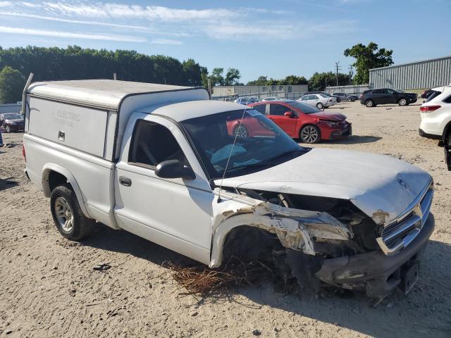 1D7FL16K14S554387 - 2004 DODGE DAKOTA SXT WHITE photo 4