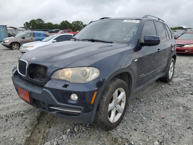 5UXFE43519L270049 - 2009 BMW X5 XDRIVE30I BLUE photo 1