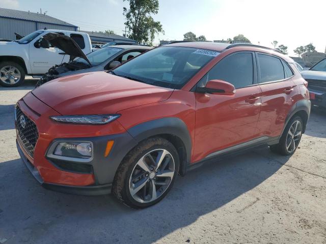 KM8K5CA58KU391184 - 2019 HYUNDAI KONA ULTIMATE ORANGE photo 1