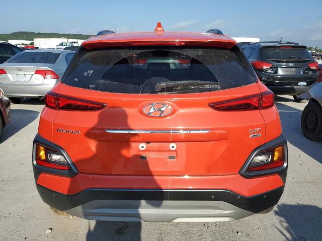 KM8K5CA58KU391184 - 2019 HYUNDAI KONA ULTIMATE ORANGE photo 6