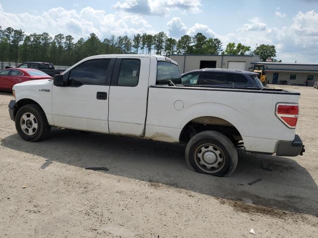 1FTFX1CF4EFC83616 - 2014 FORD F150 SUPER CAB WHITE photo 2