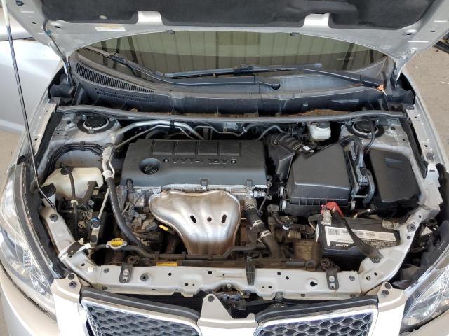 5Y2SM670X9Z442587 - 2009 PONTIAC VIBE SILVER photo 12