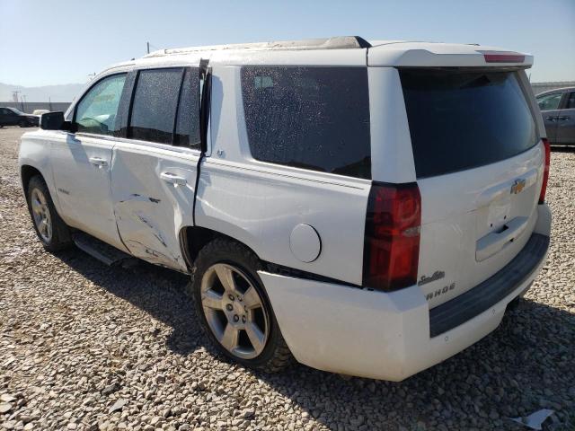 1GNSKBKC3FR265688 - 2015 CHEVROLET TAHOE K1500 LT WHITE photo 2