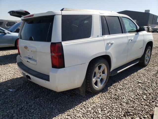 1GNSKBKC3FR265688 - 2015 CHEVROLET TAHOE K1500 LT WHITE photo 3