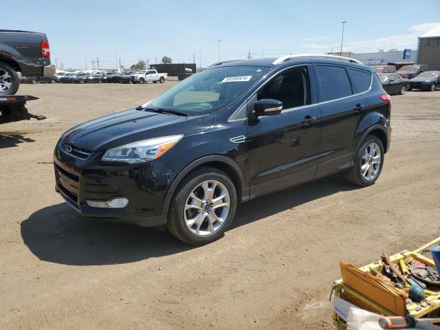 1FMCU9JXXGUA65101 - 2016 FORD ESCAPE TITANIUM BLACK photo 1