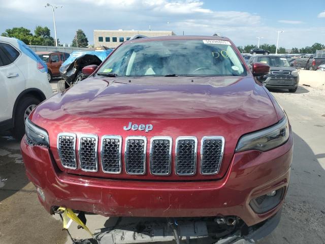 1C4PJMMN6MD142845 - 2021 JEEP CHEROKEE LATITUDE LUX BURGUNDY photo 5