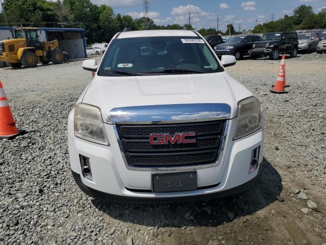 2GKALUEK3C6120193 - 2012 GMC TERRAIN SLT WHITE photo 5