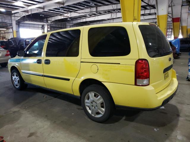 1GBDV13148D175552 - 2008 CHEVROLET UPLANDER INCOMPLETE YELLOW photo 2