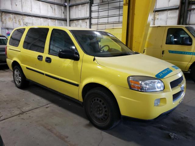 1GBDV13148D175552 - 2008 CHEVROLET UPLANDER INCOMPLETE YELLOW photo 4