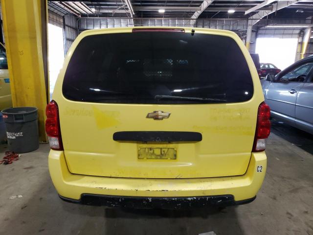 1GBDV13148D175552 - 2008 CHEVROLET UPLANDER INCOMPLETE YELLOW photo 6