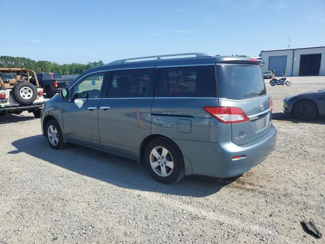 JN8AE2KP8D9063316 - 2013 NISSAN QUEST S أزرق صورة 2