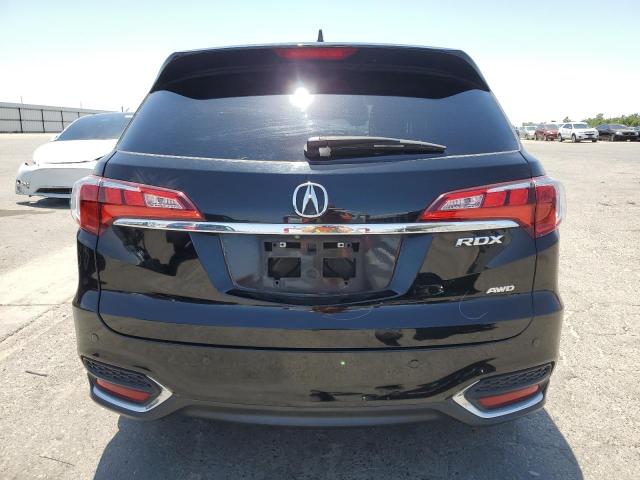 5J8TB4H76GL020411 - 2016 ACURA RDX ADVANCE BLACK photo 6