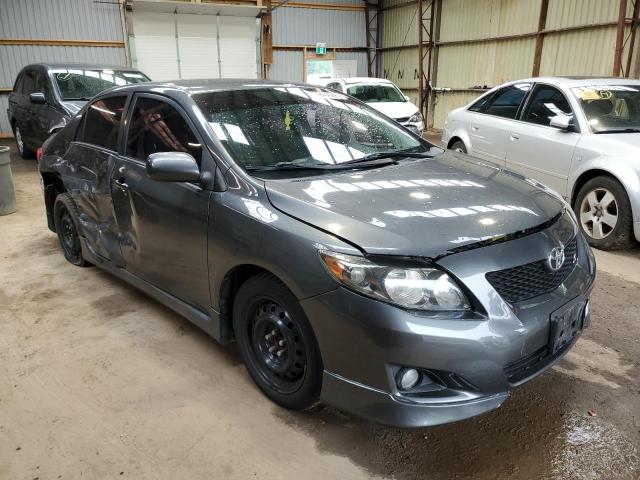 2T1BU4EE0AC346162 - 2010 TOYOTA COROLLA BASE GRAY photo 4