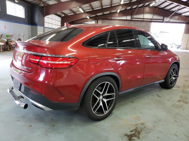 4JGED6EB3GA023103 - 2016 MERCEDES-BENZ GLE COUPE 450 4MATIC RED photo 3