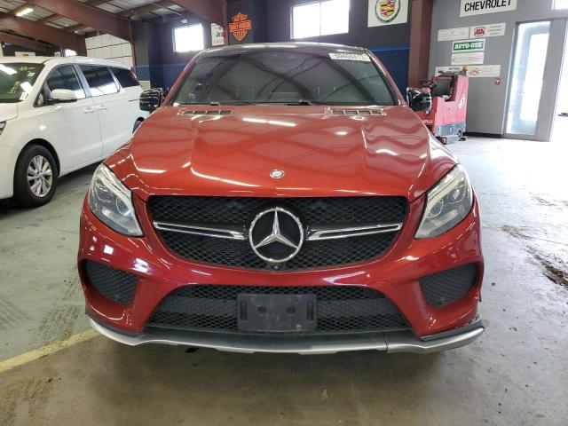 4JGED6EB3GA023103 - 2016 MERCEDES-BENZ GLE COUPE 450 4MATIC RED photo 5