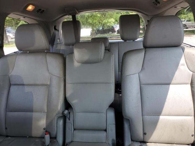 5FNRL5H94CB096851 - 2012 HONDA ODYSSEY TOURING GRAY photo 10