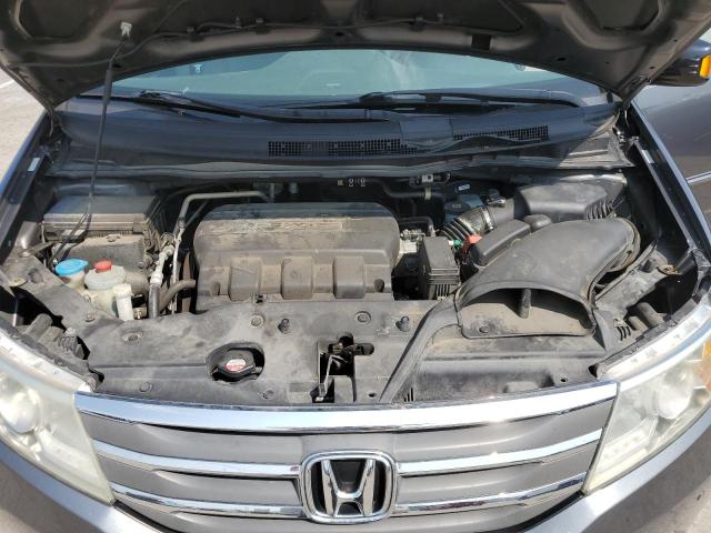 5FNRL5H94CB096851 - 2012 HONDA ODYSSEY TOURING GRAY photo 12