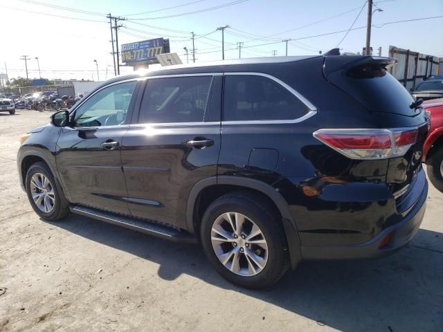 5TDKKRFH2FS105147 - 2015 TOYOTA HIGHLANDER XLE 黑色 照片 2