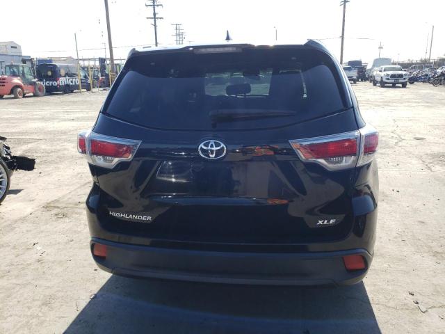 5TDKKRFH2FS105147 - 2015 TOYOTA HIGHLANDER XLE 黑色 照片 6