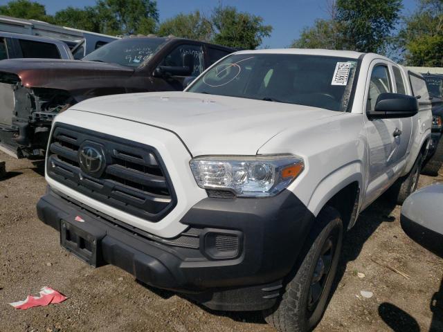 5TFRX5GN6JX112876 - 2018 TOYOTA TACOMA ACCESS CAB თეთრი ფოტო 1