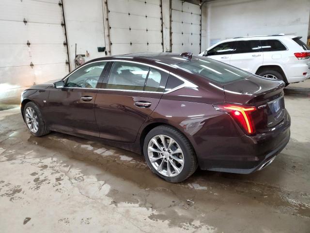 1G6DT5RK1M0144031 - 2021 CADILLAC CT5 PREMIUM LUXURY MAROON photo 2