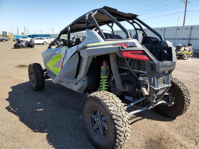 3NSG4L926NG381895 - 2022 POLARIS RZR TURBO R 4 ULTIMATE GRAY photo 3