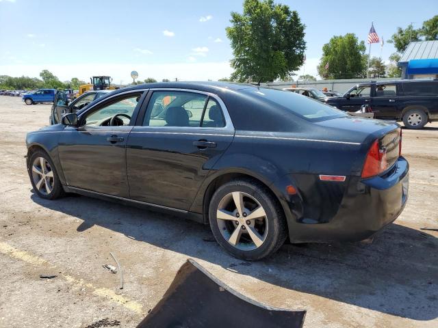 1G1ZF57599F217411 - 2009 CHEVROLET MALIBU HYBRID BLACK photo 2