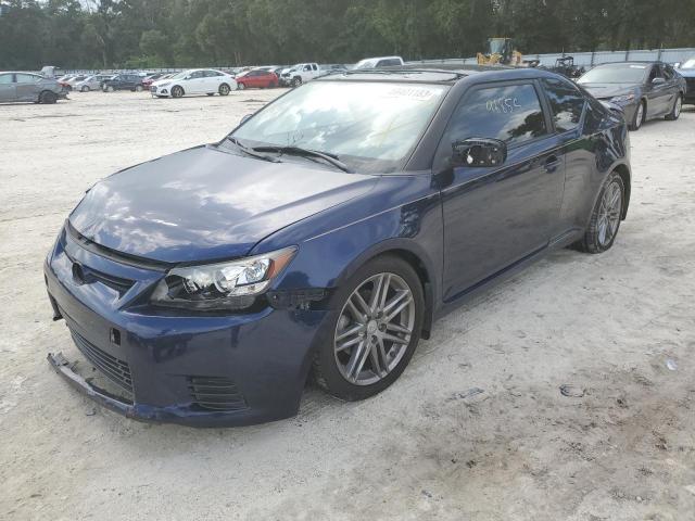 JTKJF5C78B3011587 - 2011 TOYOTA SCION TC 蓝色 照片 1