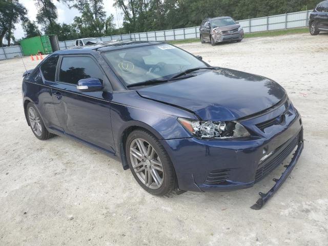 JTKJF5C78B3011587 - 2011 TOYOTA SCION TC 蓝色 照片 4