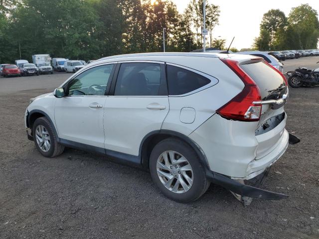 5J6RM4H77FL125230 - 2015 HONDA CR-V EXL WHITE photo 2