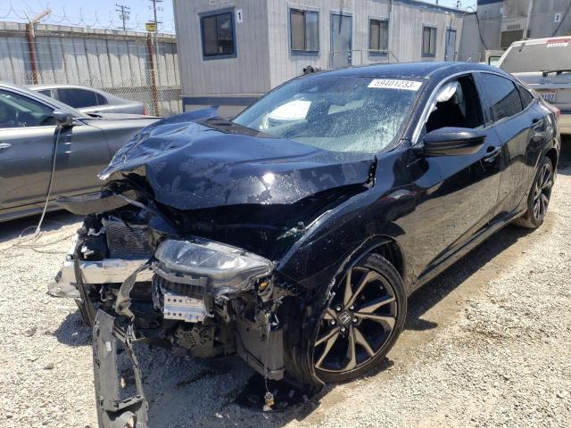 2HGFC2F86KH539877 - 2019 HONDA CIVIC SPORT BLACK photo 1