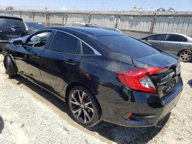 2HGFC2F86KH539877 - 2019 HONDA CIVIC SPORT BLACK photo 2
