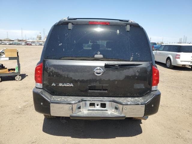 5N1AA08A06N743036 - 2006 NISSAN ARMADA SE BLACK photo 6