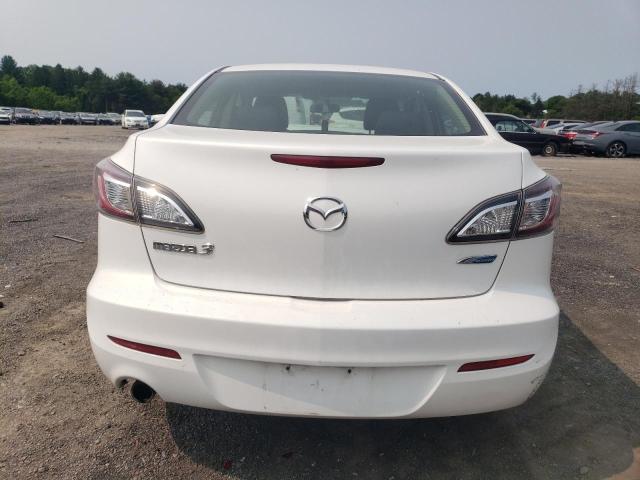 JM1BL1V81C1565571 - 2012 MAZDA 3 I WHITE photo 6