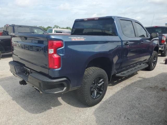 3GCPYFED8MG395035 - 2021 CHEVROLET SILVERADO K1500 LT TRAIL BOSS BLUE photo 3