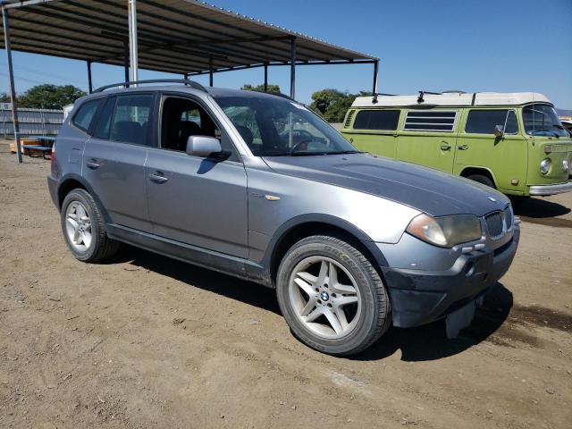 WBXPA73434WA77196 - 2004 BMW X3 2.5I GRAY photo 4