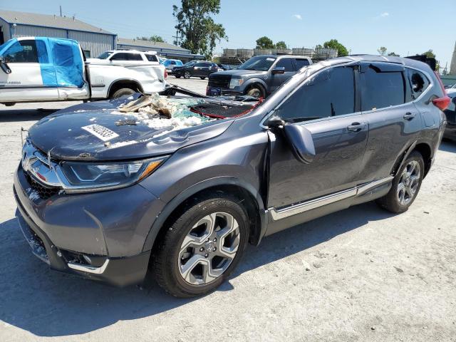 2HKRW2H8XHH605184 - 2017 HONDA CR-V EXL GRAY photo 1