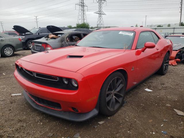 2C3CDZFJ7FH815875 - 2015 DODGE CHALLENGER R/T SCAT PACK RED photo 1