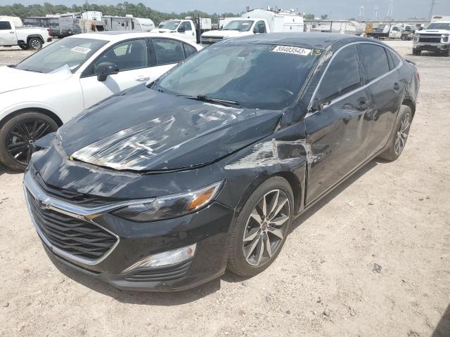 1G1ZG5ST0MF031512 - 2021 CHEVROLET MALIBU RS BLACK photo 1