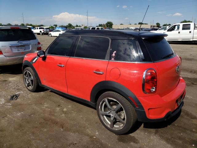 WMWZC5C56CWM12313 - 2012 MINI COOPER S COUNTRYMAN RED photo 2