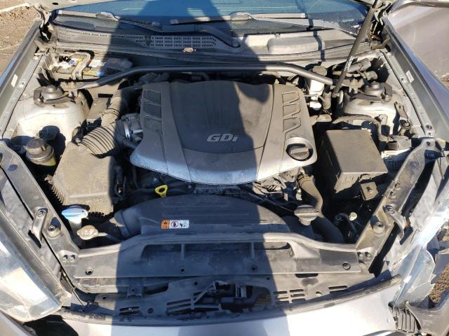 KMHHU6KJ1DU101378 - 2013 HYUNDAI GENESIS CO 3.8L GRAY photo 7