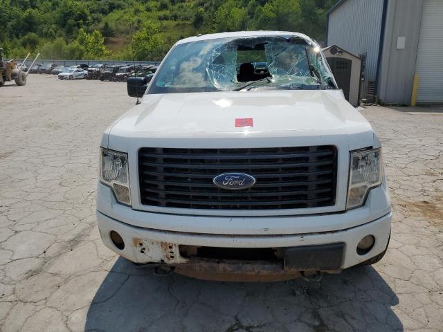 1FTFW1EF9EFA83492 - 2014 FORD F150 SUPERCREW WHITE photo 5