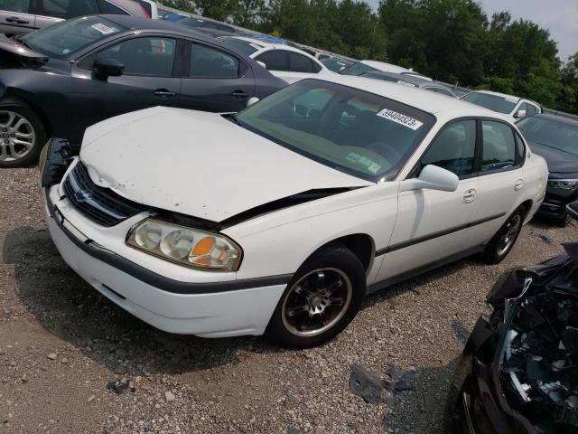 2G1WF55E429259781 - 2002 CHEVROLET IMPALA WHITE photo 1