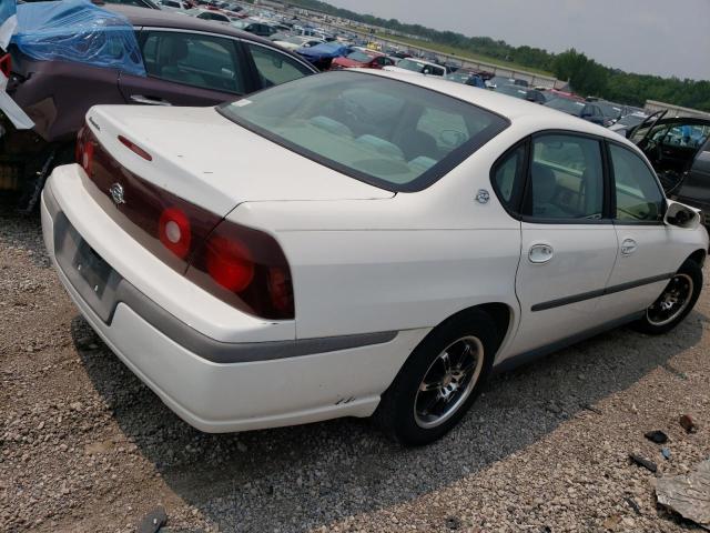 2G1WF55E429259781 - 2002 CHEVROLET IMPALA WHITE photo 3