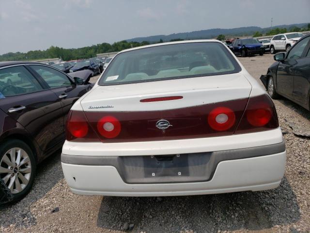 2G1WF55E429259781 - 2002 CHEVROLET IMPALA WHITE photo 6