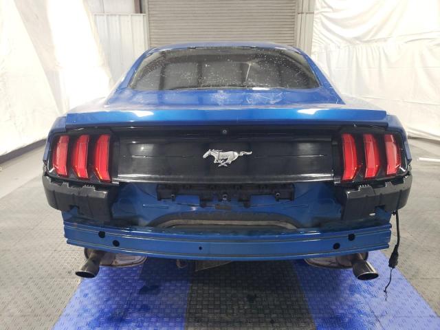 1FA6P8TH9J5107371 - 2018 FORD MUSTANG BLUE photo 6