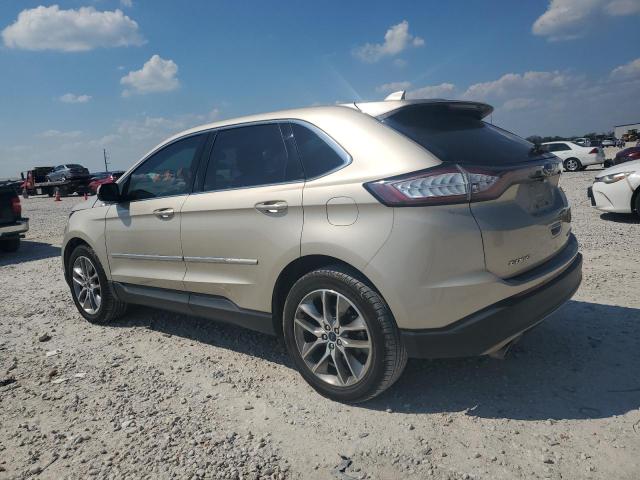 2FMPK4K8XHBC32789 - 2017 FORD EDGE TITANIUM BEIGE photo 2