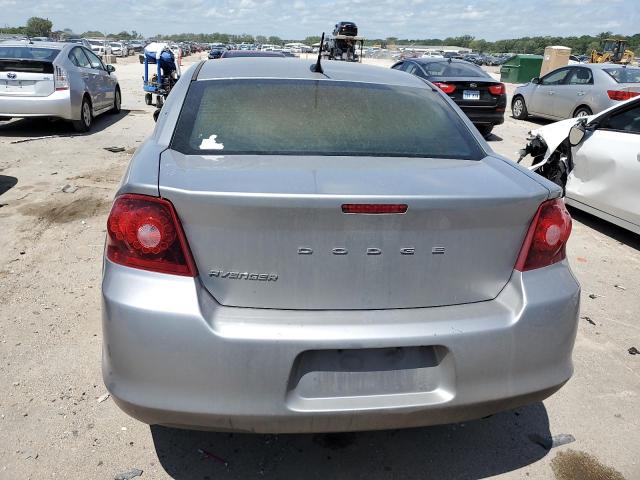 1C3CDZABXEN125785 - 2014 DODGE AVENGER SE SILVER photo 6