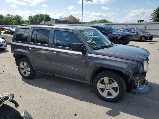 1C4NJPFAXHD161214 - 2017 JEEP PATRIOT LATITUDE GRAY photo 4